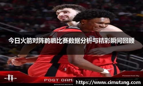 今日火箭对阵鹈鹕比赛数据分析与精彩瞬间回顾